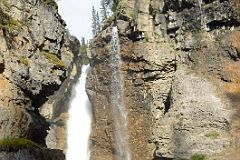 07 Upper Falls In Johnston Canyon In Summer